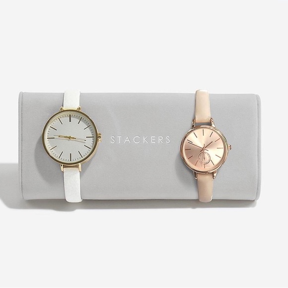 Stackers Collection Grey Jewelry Roll